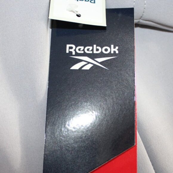 Reebok Men’s Large Full Zip Hooded Performance Jacket Dove Grey NWT $120 - Picture 6 of 7
